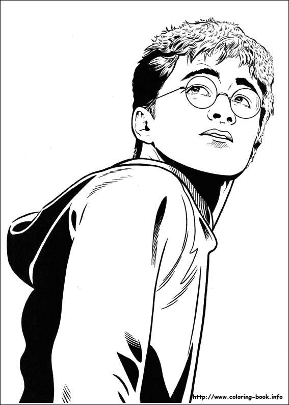 Harry Potter coloring picture